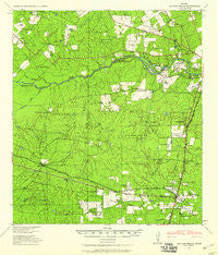 Artesia Wells Texas Historical topographic map, 1:62500 scale, 15 X 15 Minute, Year 1940
