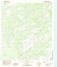 Asherton NW Texas Historical topographic map, 1:24000 scale, 7.5 X 7.5 Minute, Year 1982