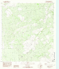 Asherton NW Texas Historical topographic map, 1:24000 scale, 7.5 X 7.5 Minute, Year 1982