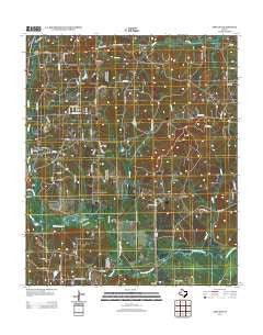 Ashland Texas Historical topographic map, 1:24000 scale, 7.5 X 7.5 Minute, Year 2013