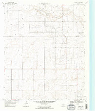 Ashmore Texas Historical topographic map, 1:24000 scale, 7.5 X 7.5 Minute, Year 1969