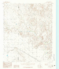 Ashtola Texas Historical topographic map, 1:24000 scale, 7.5 X 7.5 Minute, Year 1983