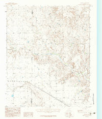 Ashtola Texas Historical topographic map, 1:24000 scale, 7.5 X 7.5 Minute, Year 1983