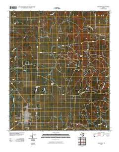 Aspermont Texas Historical topographic map, 1:24000 scale, 7.5 X 7.5 Minute, Year 2010