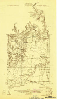 Aspermont 4-a Texas Historical topographic map, 1:48000 scale, 7.5 X 7.5 Minute, Year 1925