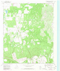 Aspermont Lake Texas Historical topographic map, 1:24000 scale, 7.5 X 7.5 Minute, Year 1969