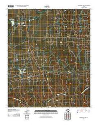 Aspermont Lake Texas Historical topographic map, 1:24000 scale, 7.5 X 7.5 Minute, Year 2010
