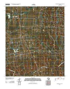 Aspermont Lake Texas Historical topographic map, 1:24000 scale, 7.5 X 7.5 Minute, Year 2010