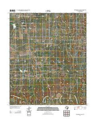 Aspermont Lake Texas Historical topographic map, 1:24000 scale, 7.5 X 7.5 Minute, Year 2012