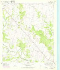 Ater Texas Historical topographic map, 1:24000 scale, 7.5 X 7.5 Minute, Year 1955