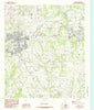 Athens Texas Historical topographic map, 1:24000 scale, 7.5 X 7.5 Minute, Year 1984