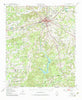Athens Texas Historical topographic map, 1:62500 scale, 15 X 15 Minute, Year 1949