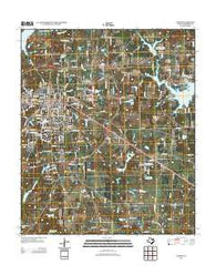 Athens Texas Historical topographic map, 1:24000 scale, 7.5 X 7.5 Minute, Year 2013