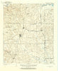 Atlanta Texas Historical topographic map, 1:62500 scale, 15 X 15 Minute, Year 1907