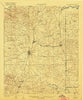 Atlanta Texas Historical topographic map, 1:62500 scale, 15 X 15 Minute, Year 1910