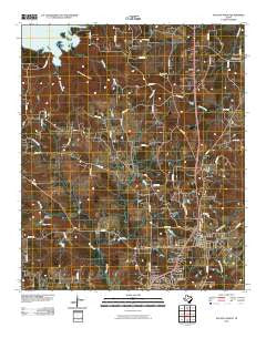 Atlanta North Texas Historical topographic map, 1:24000 scale, 7.5 X 7.5 Minute, Year 2010