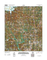 Atlanta North Texas Historical topographic map, 1:24000 scale, 7.5 X 7.5 Minute, Year 2012