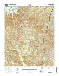 Atlanta North Texas Current topographic map, 1:24000 scale, 7.5 X 7.5 Minute, Year 2016