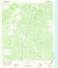Atlee Texas Historical topographic map, 1:24000 scale, 7.5 X 7.5 Minute, Year 1982