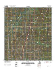 Atlee Texas Historical topographic map, 1:24000 scale, 7.5 X 7.5 Minute, Year 2013