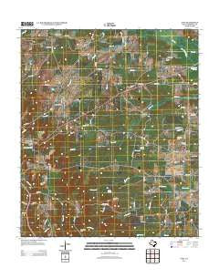 Atoy Texas Historical topographic map, 1:24000 scale, 7.5 X 7.5 Minute, Year 2013