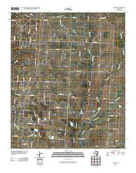 Aubrey Texas Historical topographic map, 1:24000 scale, 7.5 X 7.5 Minute, Year 2010