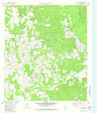 Augusta Texas Historical topographic map, 1:24000 scale, 7.5 X 7.5 Minute, Year 1982