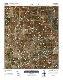Augusta Texas Historical topographic map, 1:24000 scale, 7.5 X 7.5 Minute, Year 2010