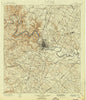 Austin Texas Historical topographic map, 1:125000 scale, 30 X 30 Minute, Year 1910