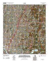 Austin East Texas Historical topographic map, 1:24000 scale, 7.5 X 7.5 Minute, Year 2010