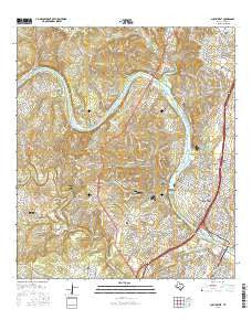 Austin West Texas Current topographic map, 1:24000 scale, 7.5 X 7.5 Minute, Year 2016
