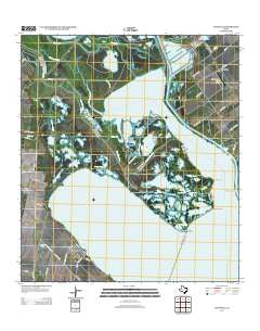 Austwell Texas Historical topographic map, 1:24000 scale, 7.5 X 7.5 Minute, Year 2013
