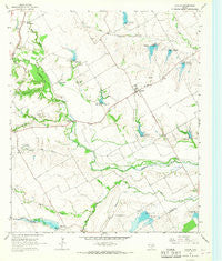 Avalon Texas Historical topographic map, 1:24000 scale, 7.5 X 7.5 Minute, Year 1965