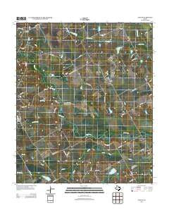 Avalon Texas Historical topographic map, 1:24000 scale, 7.5 X 7.5 Minute, Year 2012