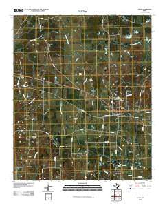 Avery Texas Historical topographic map, 1:24000 scale, 7.5 X 7.5 Minute, Year 2010