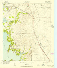 Avondale Texas Historical topographic map, 1:24000 scale, 7.5 X 7.5 Minute, Year 1955