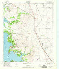 Avondale Texas Historical topographic map, 1:24000 scale, 7.5 X 7.5 Minute, Year 1955