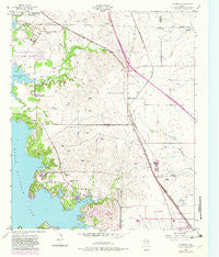 Avondale Texas Historical topographic map, 1:24000 scale, 7.5 X 7.5 Minute, Year 1955