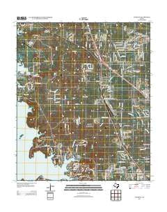 Avondale Texas Historical topographic map, 1:24000 scale, 7.5 X 7.5 Minute, Year 2012