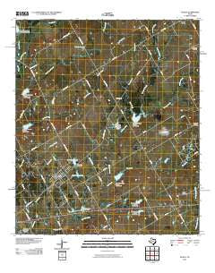 Axtell Texas Historical topographic map, 1:24000 scale, 7.5 X 7.5 Minute, Year 2010