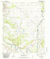 Ayers Island Texas Historical topographic map, 1:24000 scale, 7.5 X 7.5 Minute, Year 1985