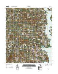 Azle Texas Historical topographic map, 1:24000 scale, 7.5 X 7.5 Minute, Year 2012