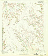 Bachelor Hill Texas Historical topographic map, 1:24000 scale, 7.5 X 7.5 Minute, Year 1967