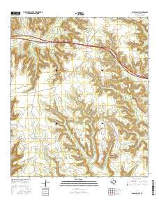 Bachelor Hill Texas Current topographic map, 1:24000 scale, 7.5 X 7.5 Minute, Year 2016