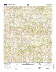 Bachelor Peak Texas Current topographic map, 1:24000 scale, 7.5 X 7.5 Minute, Year 2016
