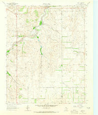 Back Texas Historical topographic map, 1:24000 scale, 7.5 X 7.5 Minute, Year 1962