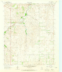 Back Texas Historical topographic map, 1:24000 scale, 7.5 X 7.5 Minute, Year 1962