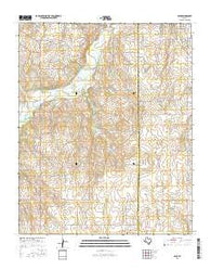 Back Texas Current topographic map, 1:24000 scale, 7.5 X 7.5 Minute, Year 2016