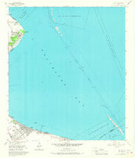 Bacliff Texas Historical topographic map, 1:24000 scale, 7.5 X 7.5 Minute, Year 1956