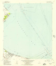 Bacliff Texas Historical topographic map, 1:24000 scale, 7.5 X 7.5 Minute, Year 1956